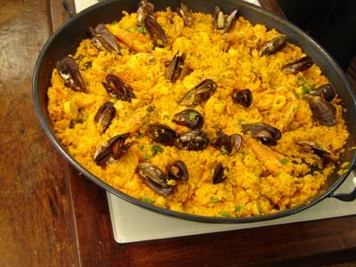 Arroz com frutos do mar